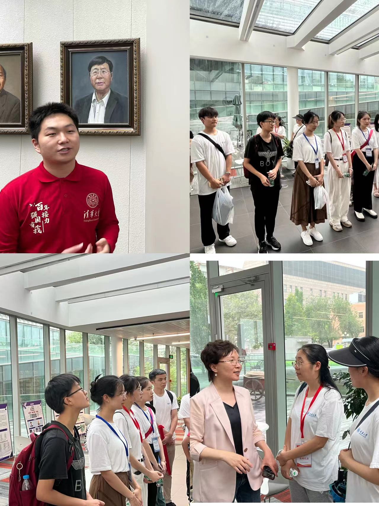 图3  实践团成员聆听清华大学环境学院的发展历程.png